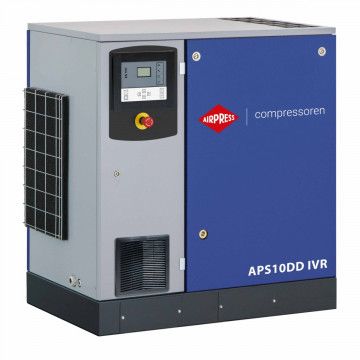 Компресор гвинтовий APS 10DD IVR 12.5 бар 10 к.с./7.5 кВт 270-1260 л/хв