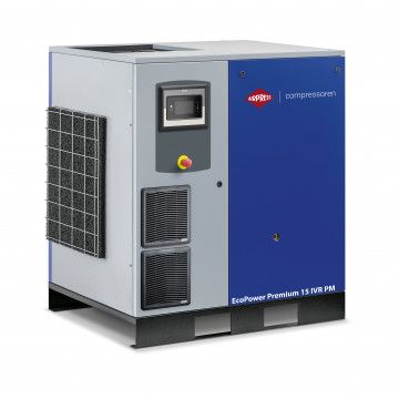 Screw compressor EcoPower Premium 15D IVR PM 13 bar 15 HP/11 kW 276 - 1920 l/min Screw compressor EcoPower Premium 15D IVR PM 13 bar 15 HP/11 kW 276 - 1920 l/min