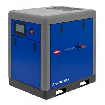 Компресор гвинтовий APS 10 IVR X 10 бар 10 к.с./7,5 кВт 270-1020 л/хв