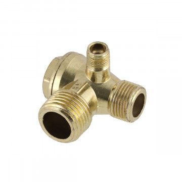 Клапан зворотний до компресорa 1/2" x 3/8" x 1/8"