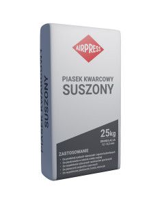 Пісок кварцовий до піскування (сушений) 25 кг грануляція 0.1 - 0.5 мм