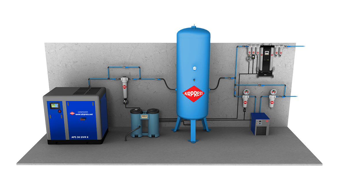 комплексна установка стисненого повітря